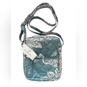 Vera Bradley Blue and White Patterned Crossbody Bag